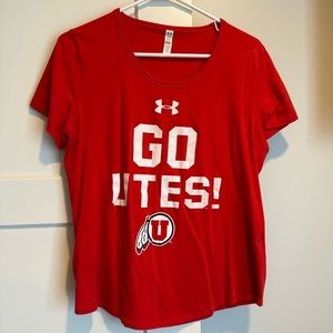Under Armour University of Utah t-shirt